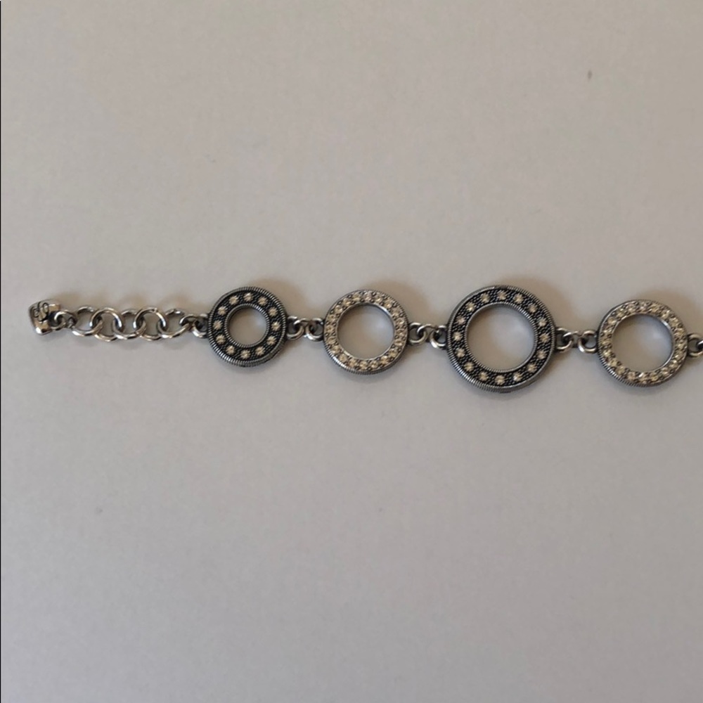Brighton Silver Rhinestone Bracelet - Picture 4 of 5